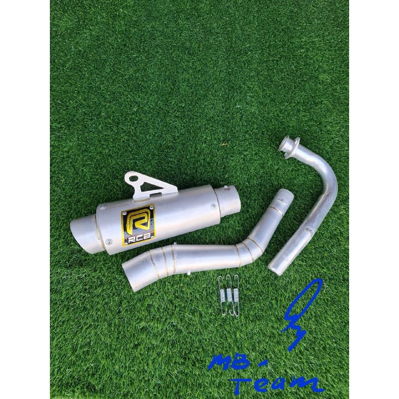 Knalpot racing vario 125-vario 150 RCB White