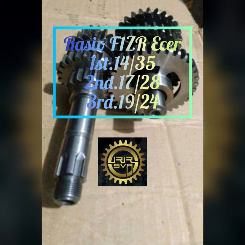 Rasio Racing F1ZR (FIZR) (FIZ R) (Force 1) Ecer Racing Road Race Drag Ecer 1st.14/35; 2nd.17/28; 3rd