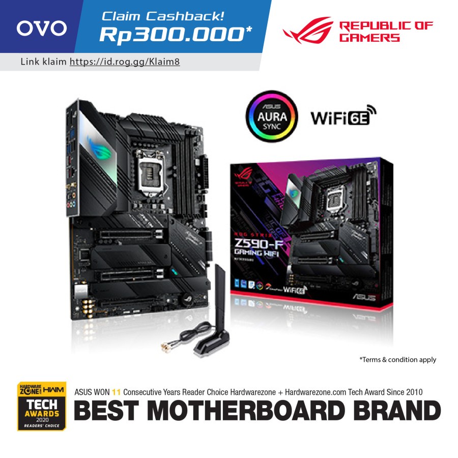 ASUS ROG STRIX Z590-F GAMING WIFI - Socket LGA 1200