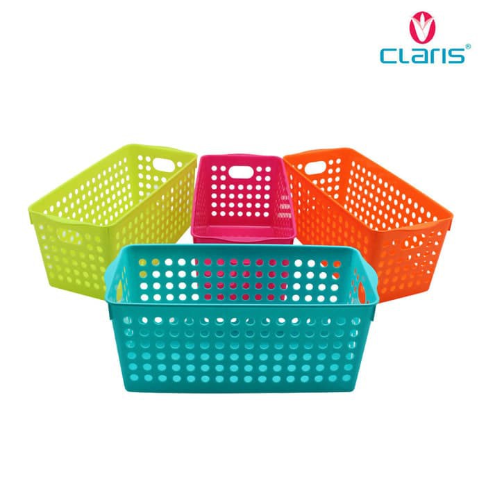 Keranjang Nampan Kotak Tidy Mesh Tray Small 0556 Claris