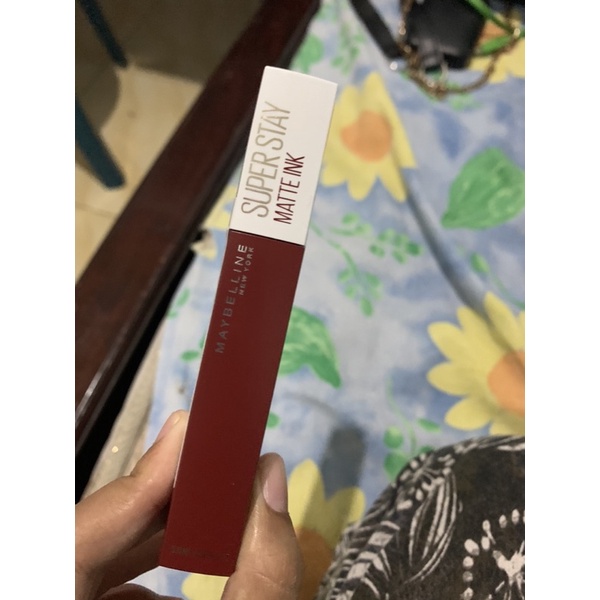 PRELOVED MAYBELLINE SUPER STAY MATTE INK 295#dauntless