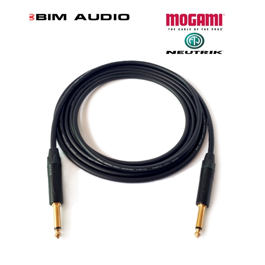 Kabel Gitar MOGAMI GOLD INSTRUMENT Straight Connectors
