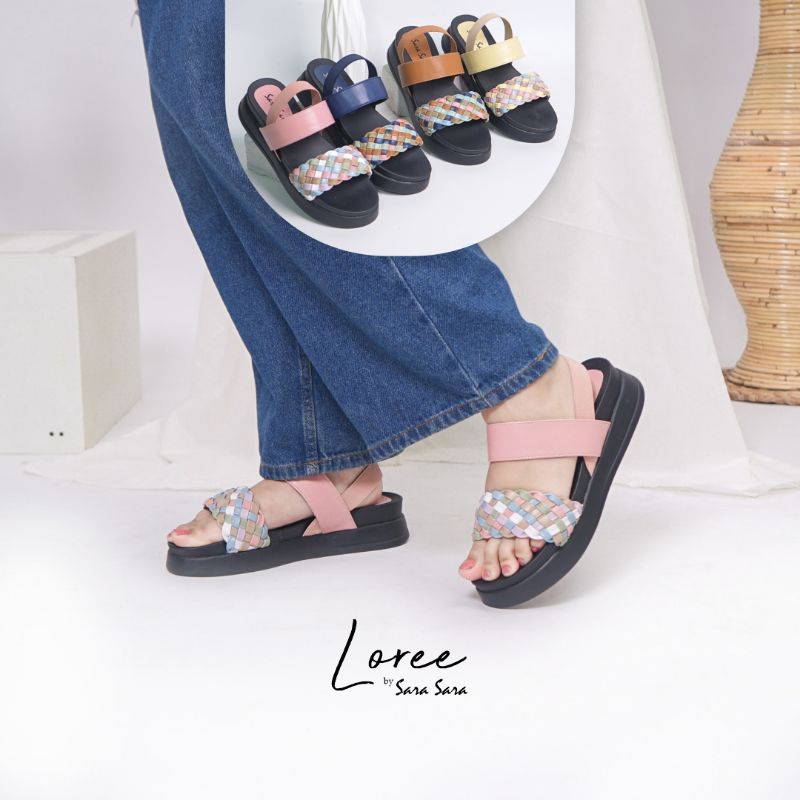 sara sara loree/sandal wedges sara sara loree