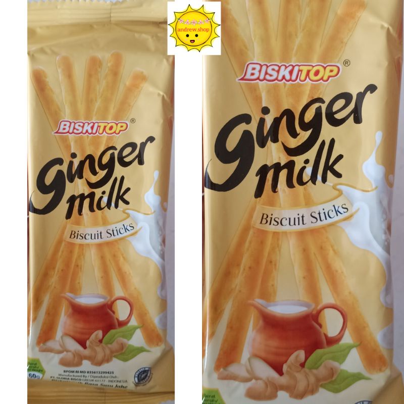 

Biskitop Ginger Milk 60gr