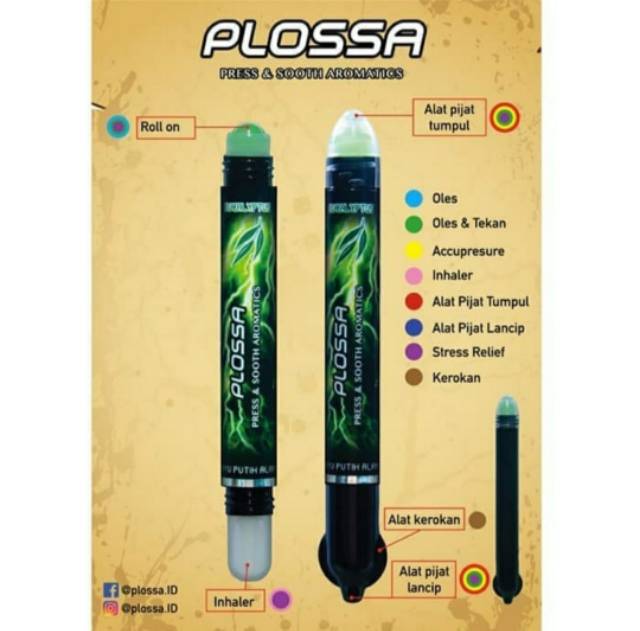 Plossa REDHOT Exta Hangat - Minyak Angin Aroma Terapy