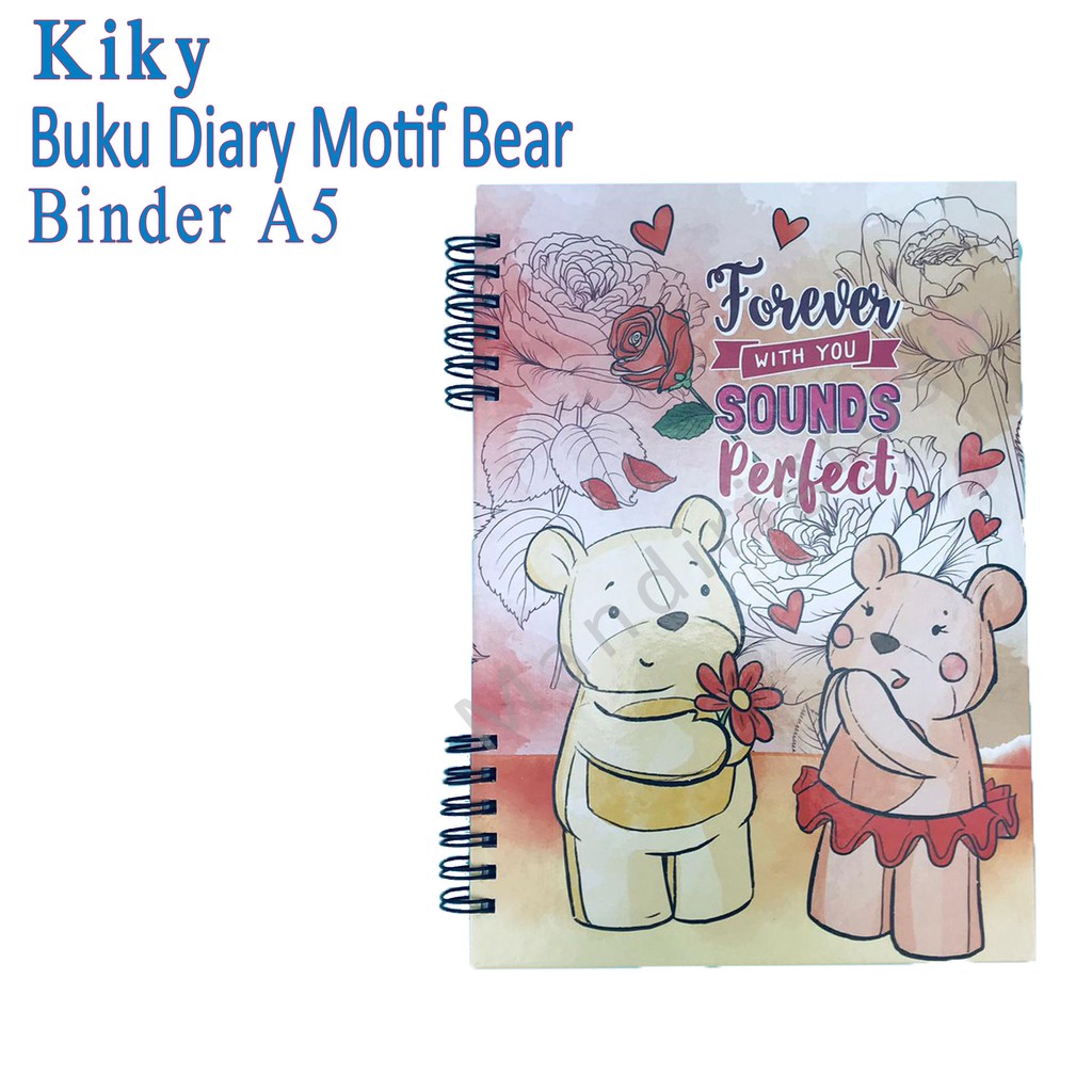 Buku * Motif Bear * Kiky * 621591-A5