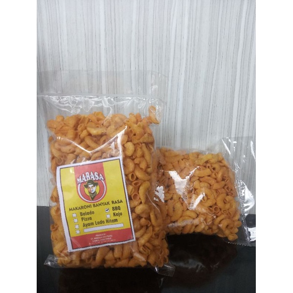 

Makroni Makaroni/ Makaroni Banyak Rasa 250 gram/ Mabasa, snack, cemilan, makanan ringan