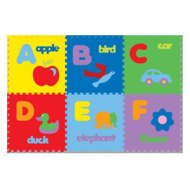 Mainan Anak - Matras / Alas Lantai / Puzzle Evamats Abjad Gambar