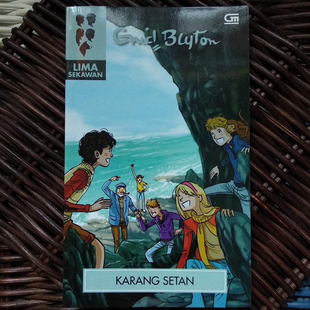 Jual Novel Lima Sekawan Enid Blyton Karang Setan Shopee Indonesia