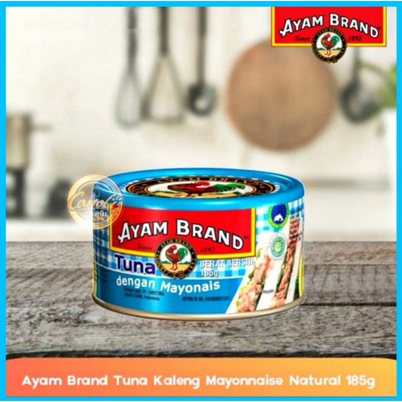 ayam brand tuna mayonaise 160gr / ikan tuna kaleng