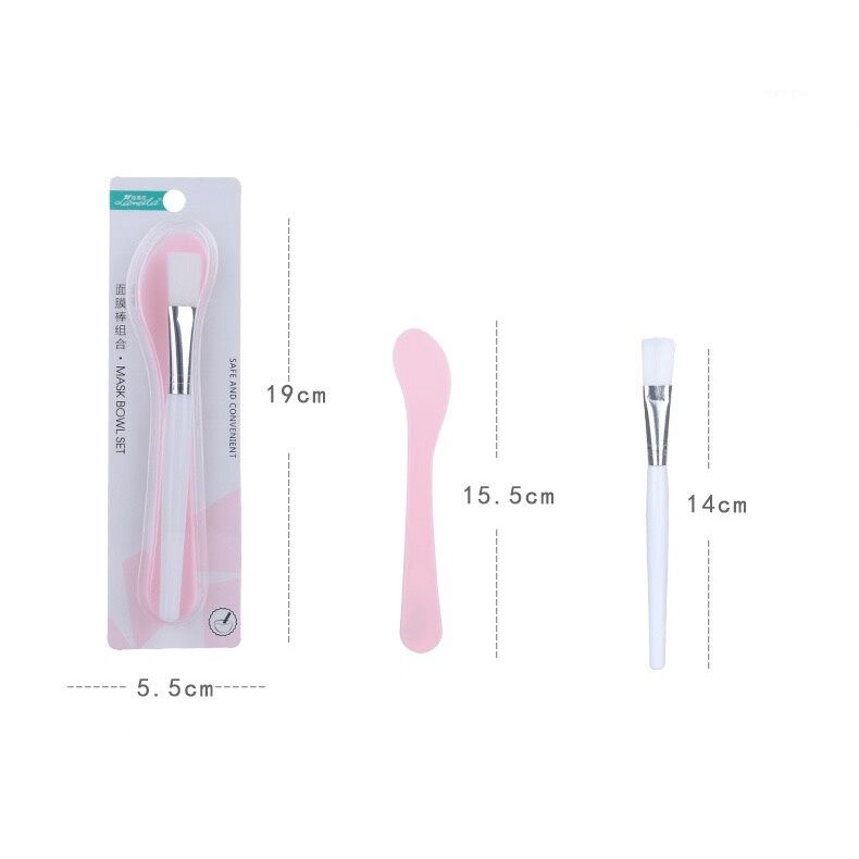 Mask Stick Combination Brush Set Soft Hair Mask Brush Makeup Brush Tool