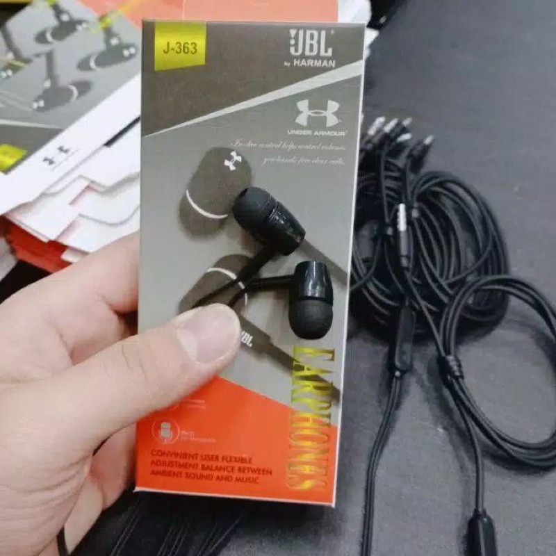 HEADSET EXTRA BASS J363 HANDSFREE MURAH EXTRA BASS PREMIUM J363