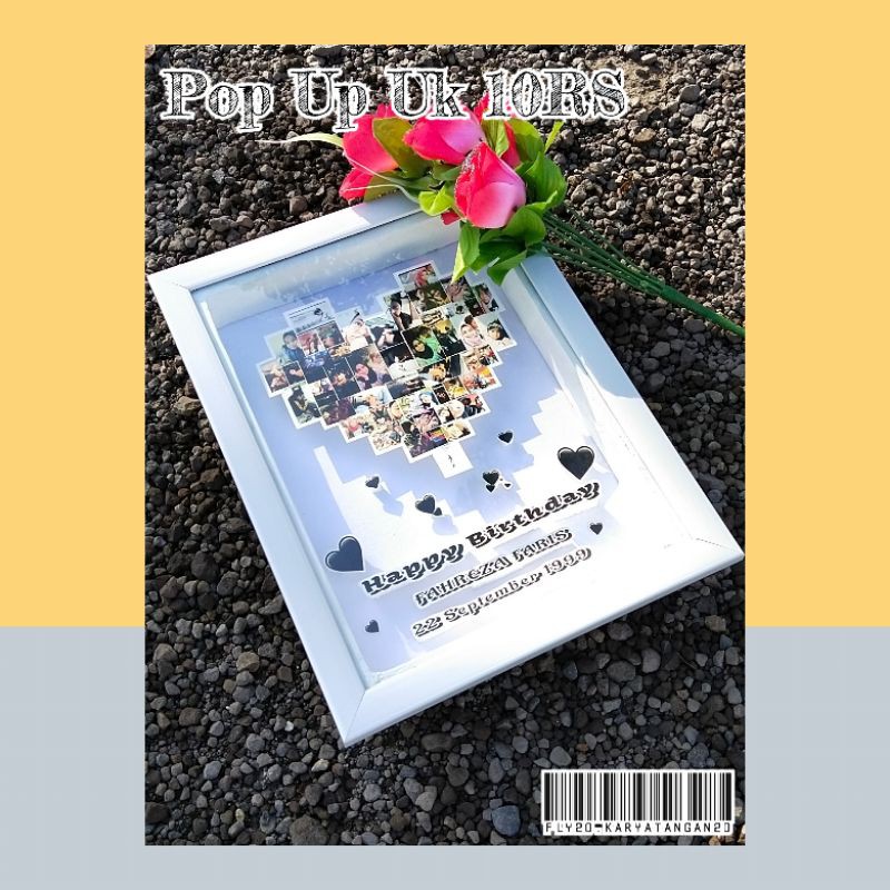

Pop Up Frame 3D uk 10RS (kado unik & keren) contoh kado ulangtahun
