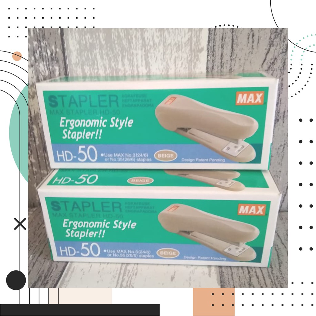 

STAPLER MAX HD-50