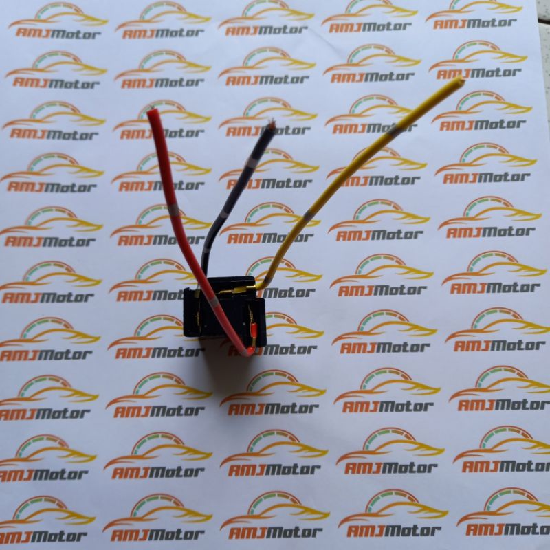 [1pcs]Soket fitting lampu depan vixion kabel bengkok