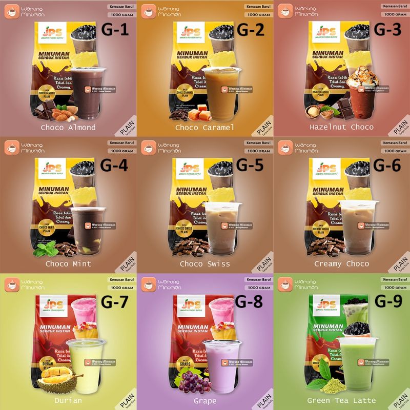 

Bubuk minuman JPS tanpa gula