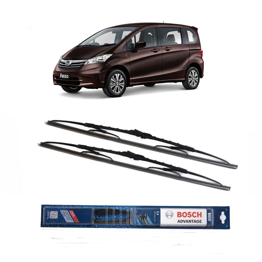 Bosch Wiper Honda Freed Frame Besi - 2 buah/Set 14-26