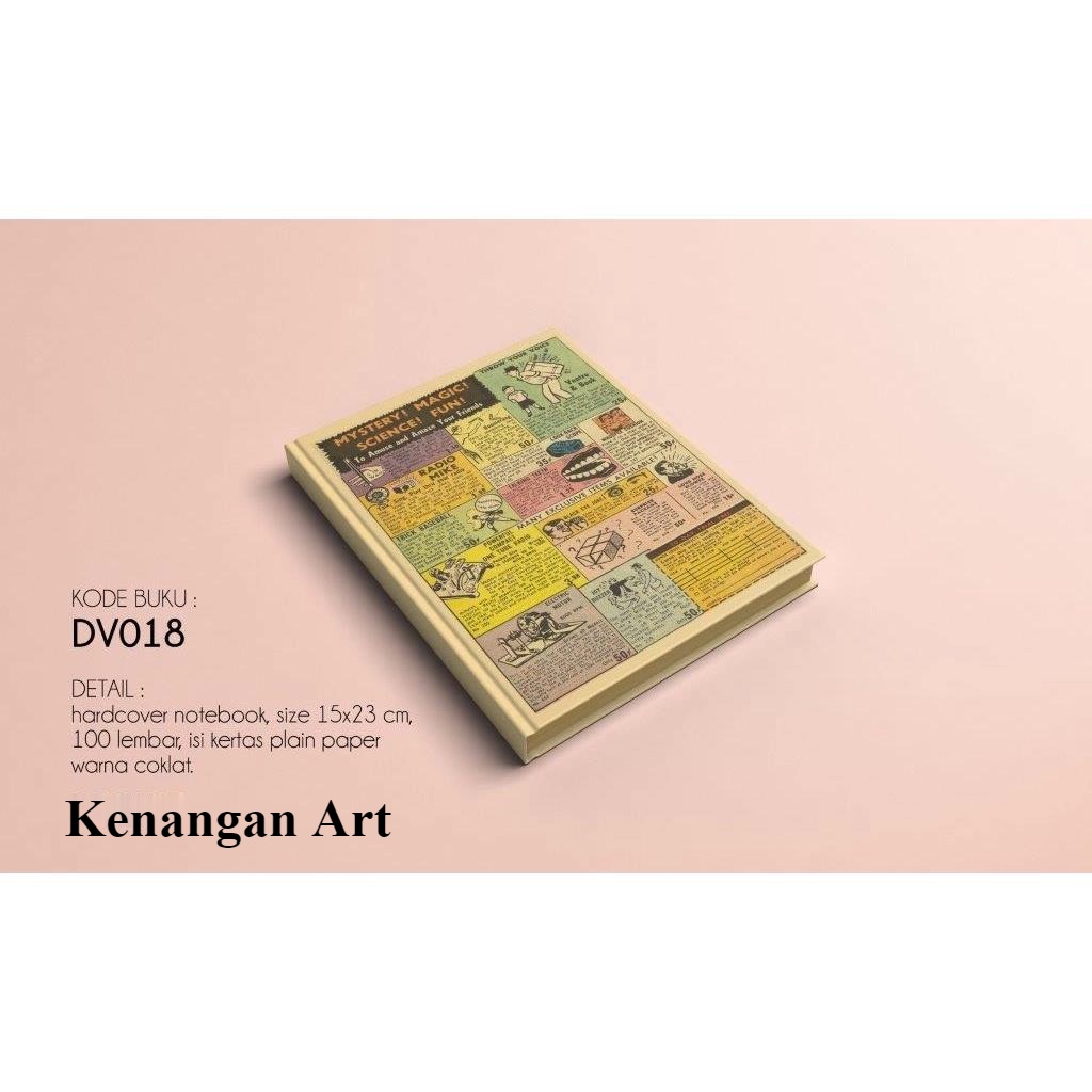 

Notebook Vintage - Mistery Magic ED018