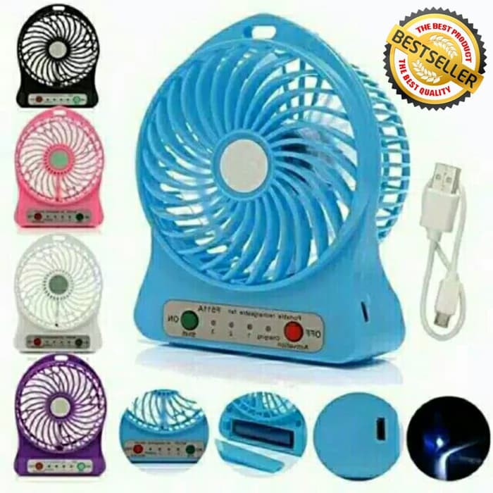 KIPAS ANGIN MINI PORTABLE  / KIPAS CHARGE MINI PORTABLE / MINI FAN USB PORTABLE