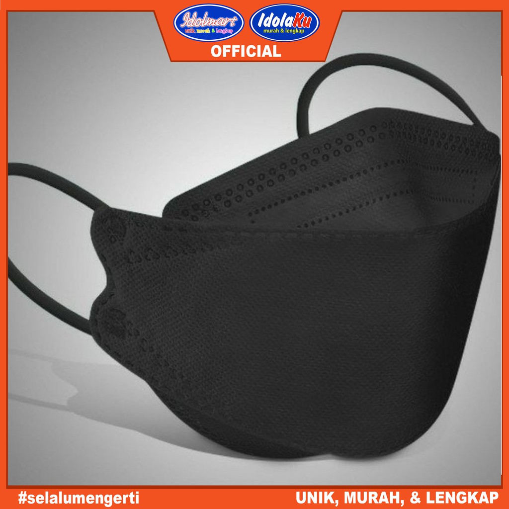 IDOLAKU masker KF94 korea 4 ply / Masker KF 94 4 Ply