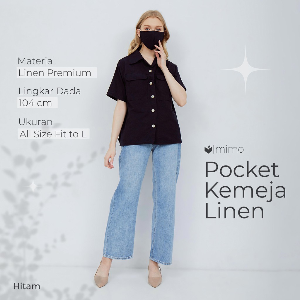 Pocket Kemeja Linen