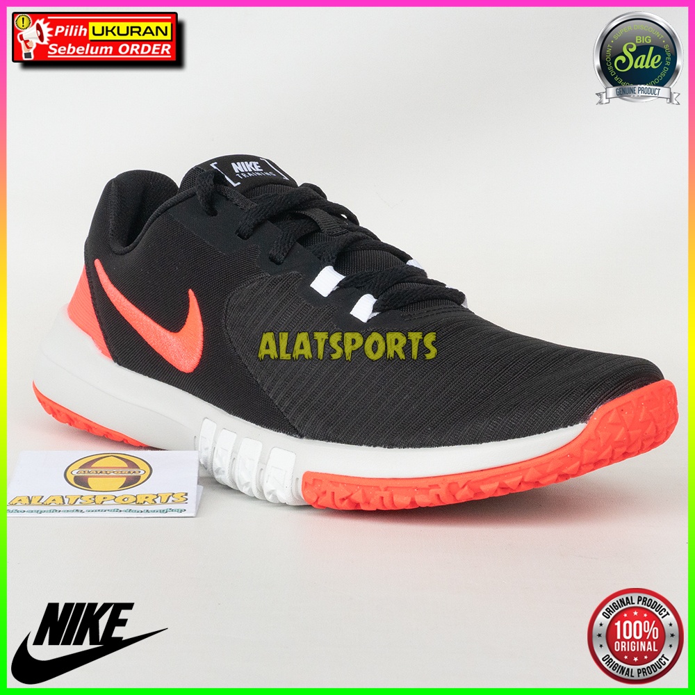 Nike Flex Control TR4 CD0197-005 Sepatu Running Pria Original