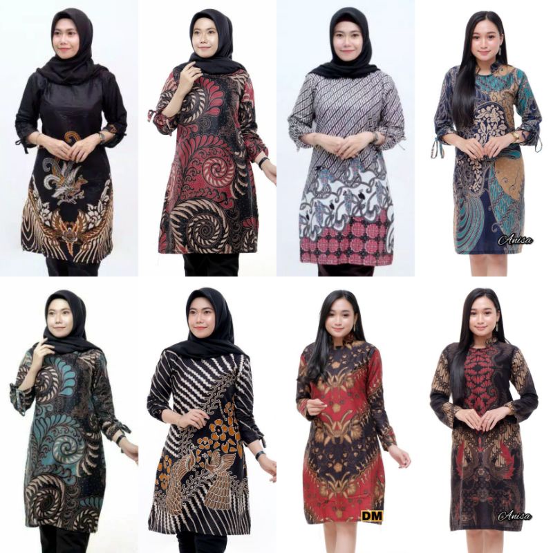 EMHABATIK | TUNIK BATIK WANITA M Sampai Jumbo