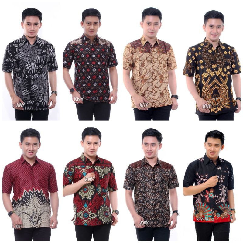 BAJU BATIK PRIA ABADI BATIK KEMEJA BATIK PRIA LENGAN PENDEK TERVIRAL DI SHOPEE