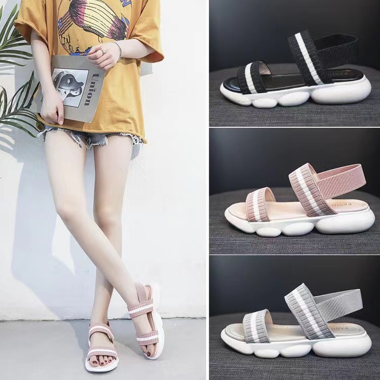 COD Sneakersdaily 601 Sandal Gunung Sandal Tali Wanita Casual Traveling Premium