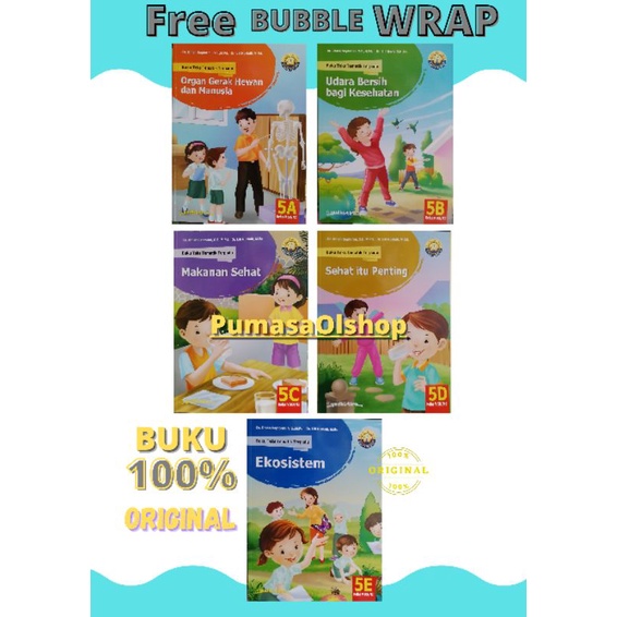 BUKU TEKS TEMATIK TERPADU UNTUK SD/MI KELAS 5 TEMA 5A.5B.5C.5D.5E SEMESTER 1 KURIKULUM 2013