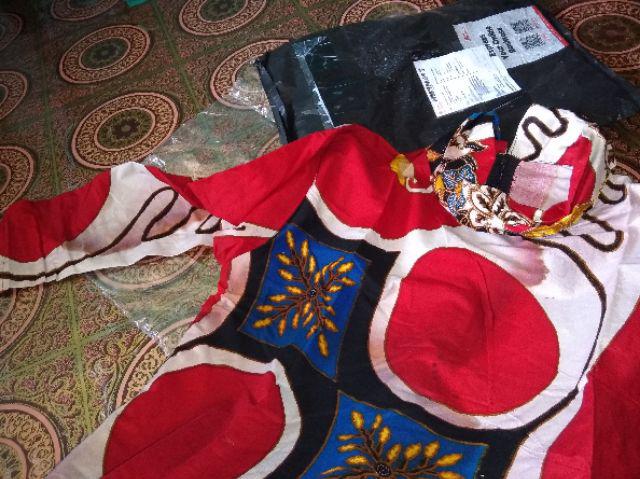Maura Couple - Sania Ruffle Batik Couple Ori Ndoro Jowi Dnt Garansi Termurah Shopee Kg013