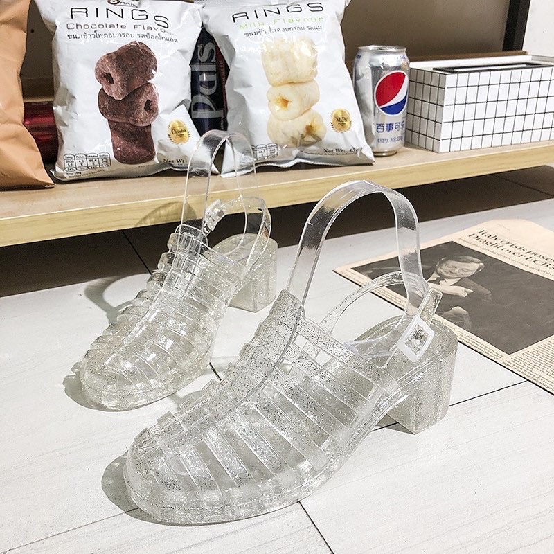 Wedges J5055 sepatu sandal wanita import realpict