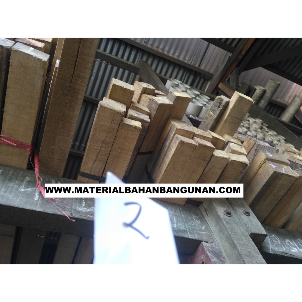 Jual Jual per meter kayu kaso 5 x 7 panjang 1 meter wood bahan bangunan