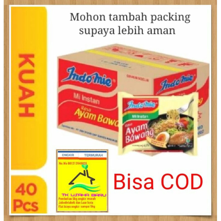 

Indomie Ayam Bawang 1 Dus 40 Pcs