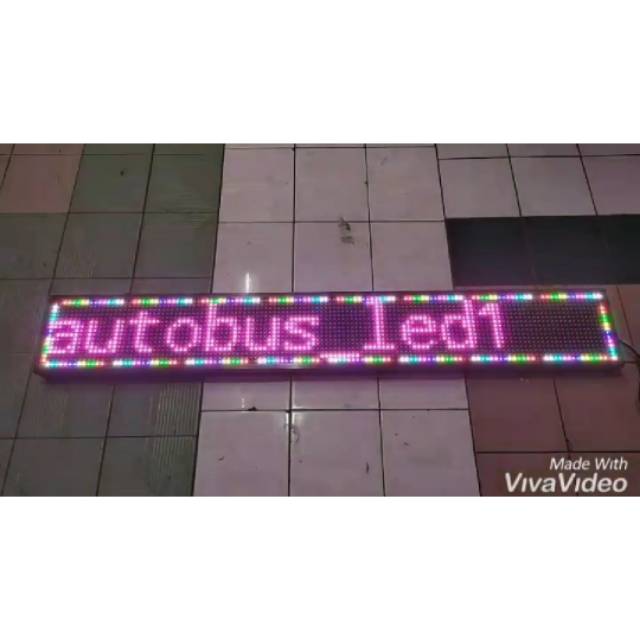 Running Text ukuran RGB WIFI