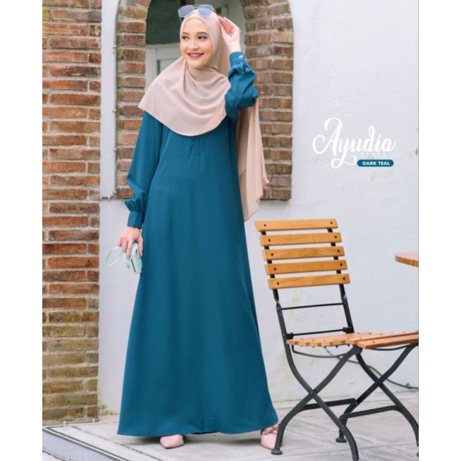 abaya Polos Ayudia ANB