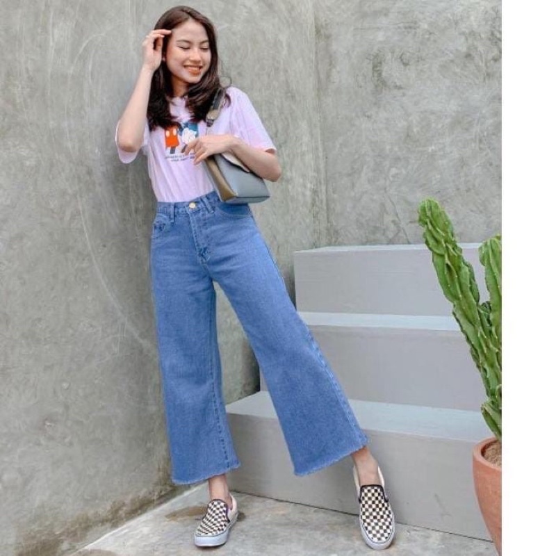 JEANS KULOT RAWIS| KULOT RAWIS| CELANA JEANS | JEANS BOYFRIEND| CELANA PANJANG BOYFRIEND| BOYFRIEND 