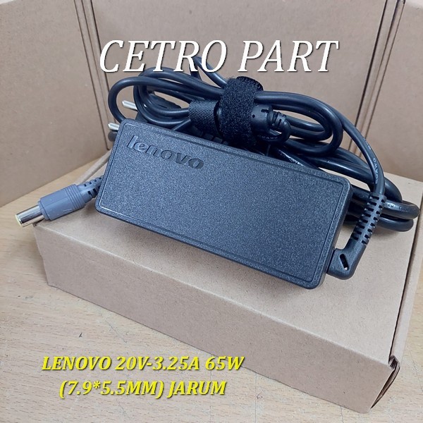 Adaptor Charger Laptop Lenovo (20v - 3.25a) Jarum Original BERGARANSI