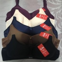 KIRANAOFFICIAL - (COD) BH SPORT KATUN BRA MAMA TANPA KAWAT BUSA TIPIS