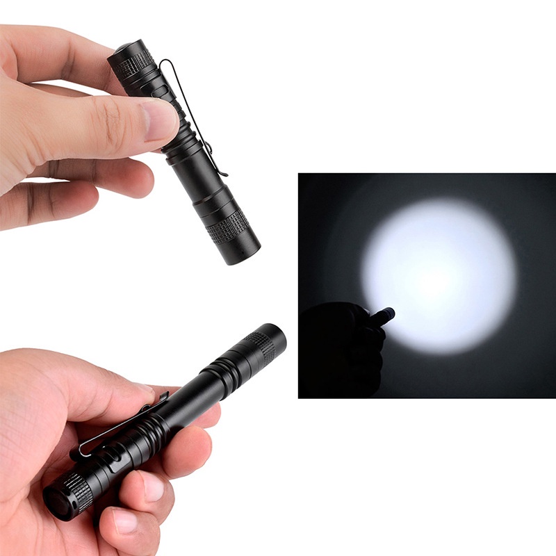 [ Outdoor Activities LED portable mini Water Resistant flashlight for Hiking Camping Survival Emergency ]