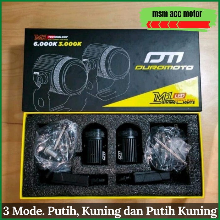 Lampu Tembak D2 Laser DuroMoto M1 Premium Vario 160 ADV PCX Nmax Xmax