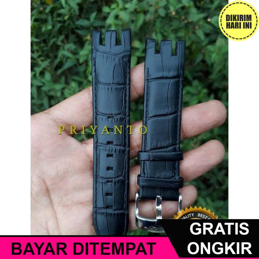 (BAYAR DITEMPAT) OE5343 TALI JAM TANGAN SWATCH STRAP TALI JAM SWATCH RETROGRADE ORIGINAL 42MM