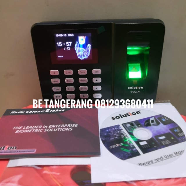 Mesin Absensi FingerPrint Solution P208