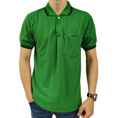 Kaospolos - Kaos polo shirt saku dewasa | atasan baju kaos kerah pria lengan pendek