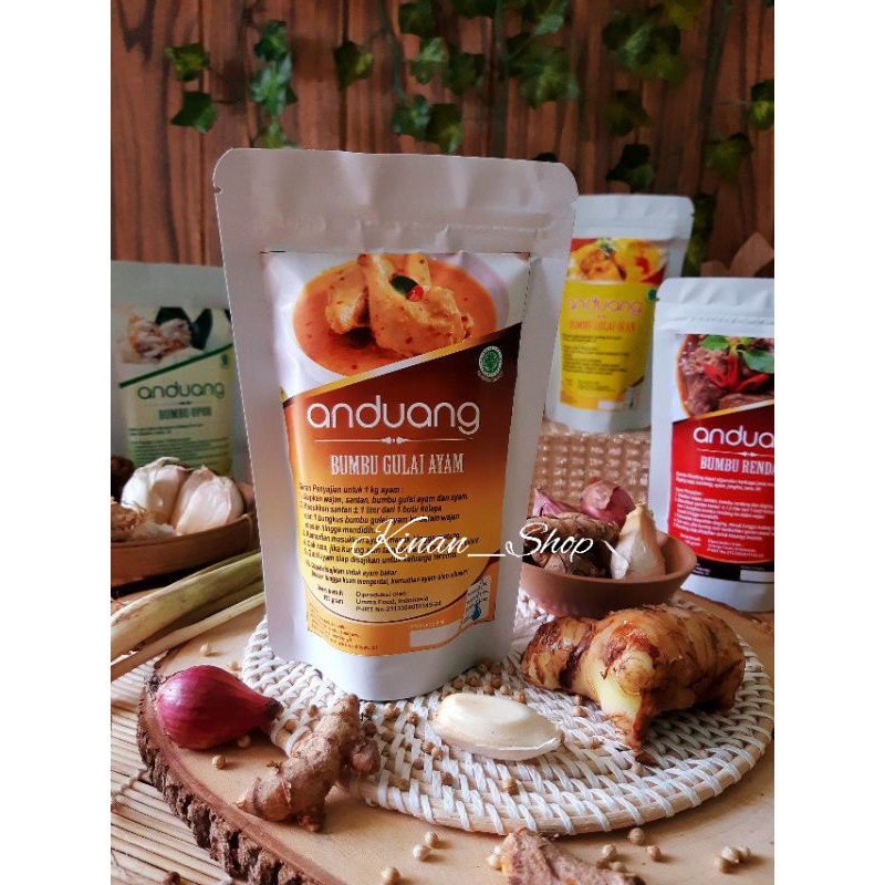 

BUMBU GULAI AYAM ANDUANG