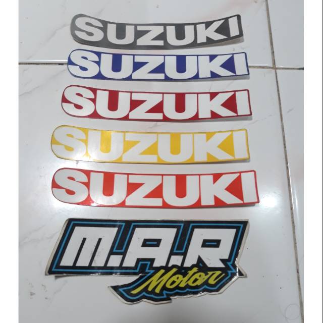 Stiker Batok Satria 2Tak