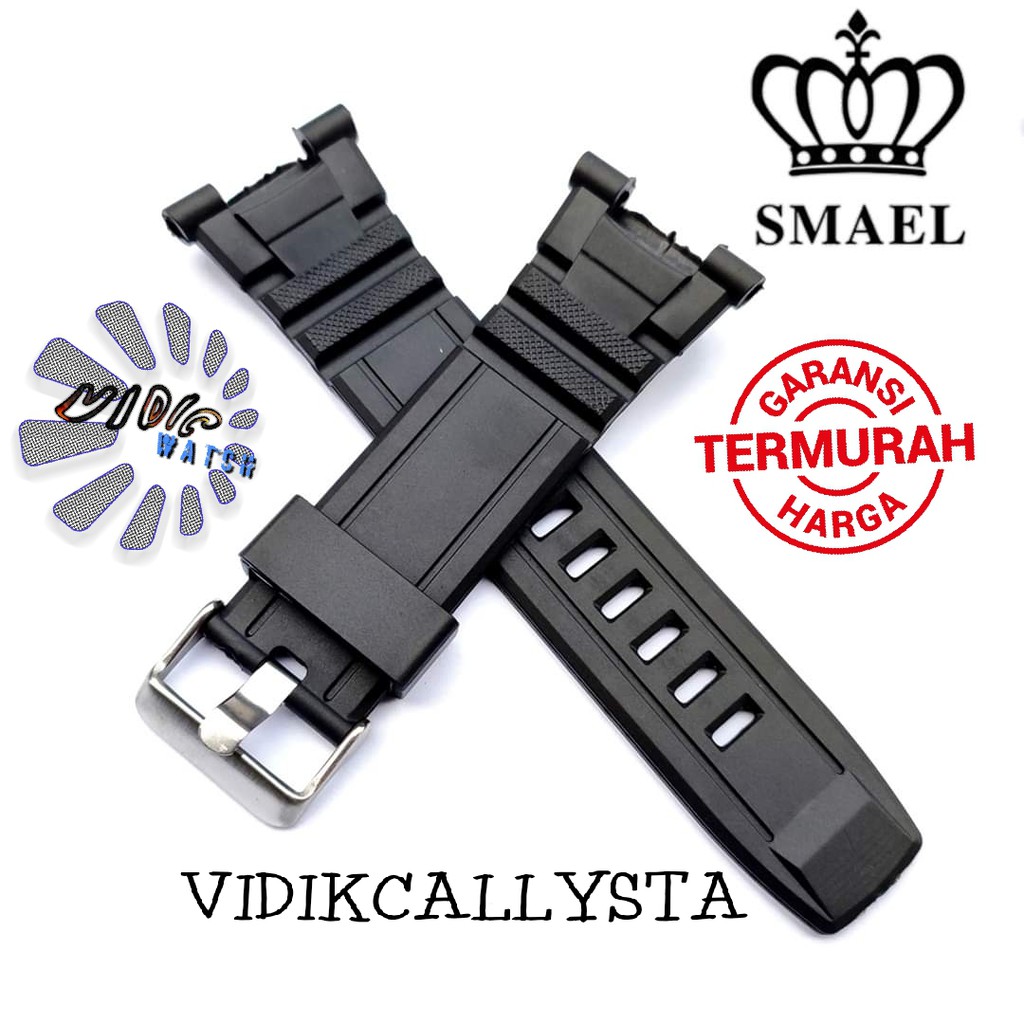 Strap tali jam tangan Smael 1235 SMAEL 1235 Original Oem
