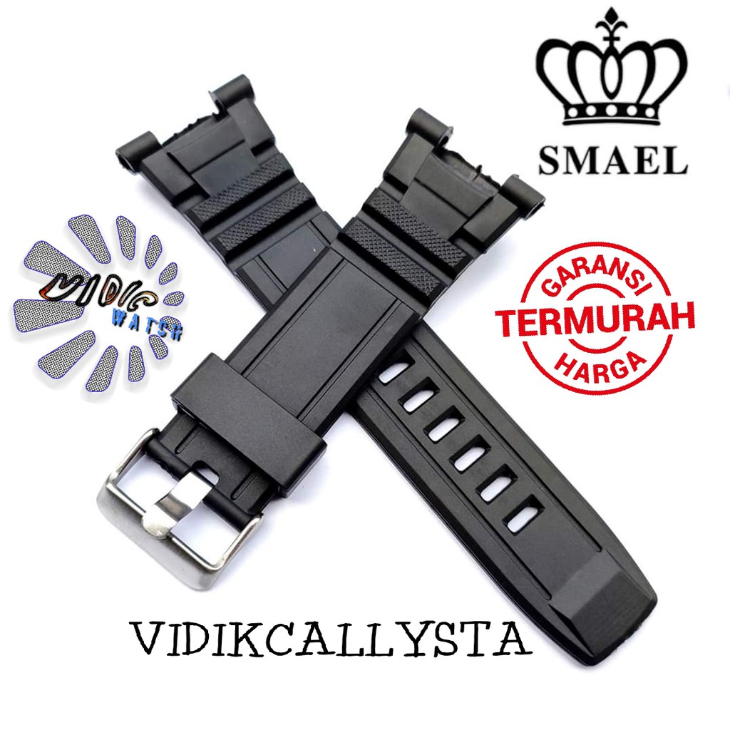 Strap tali jam tangan Smael 1379 SMAEL 1379 Original Oem