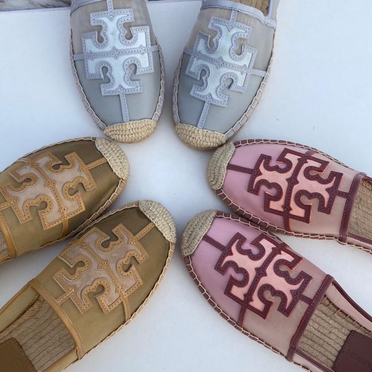 kodeP5b5A--Tory Burch Original TB Shoes Espadrilles ( Ready Stock )