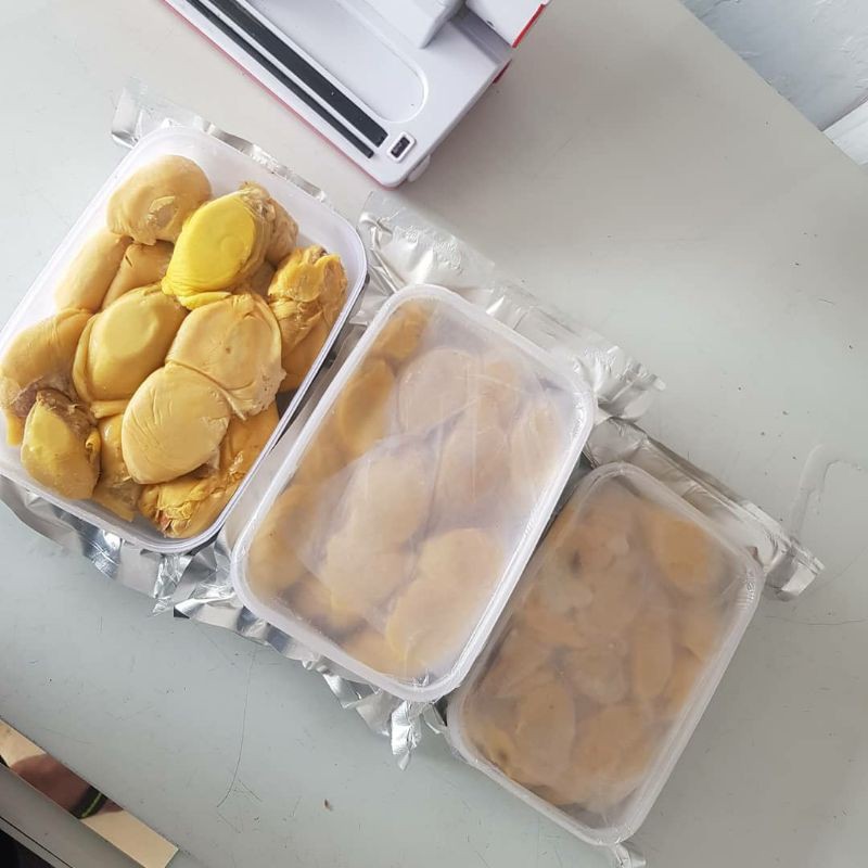 

durian kupas/durian medan/durian ucok/durian kupas medan/durian nias